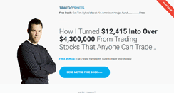 Desktop Screenshot of pennystocking.com